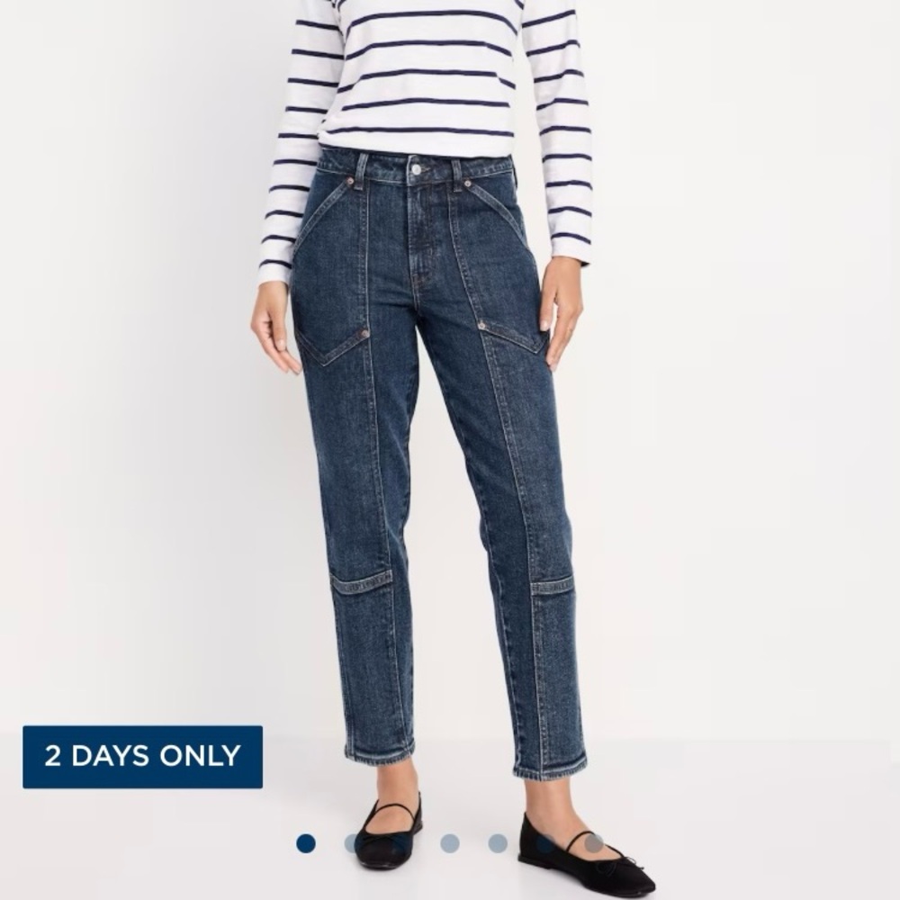 Old Navy - High Rise OG straight - Petite 6